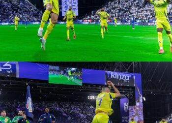 النصر يهزم الهلال بثلاثة في المملكة ارينا