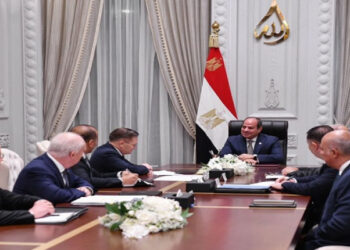 الرئيس السيسى يبحث مع المدير العام لـ”روسأتوم” الروسية تطورات إنشاء المحطة النووية بالضبعة