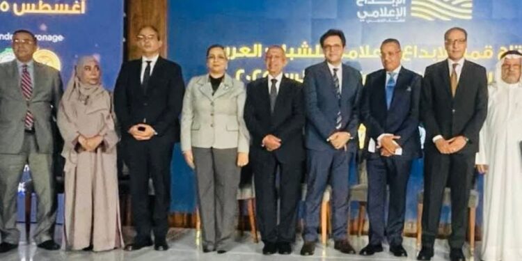 افتتاح قمة الإبداع الإعلامي للشباب العربي بحضور هنو ومبارك وعمار وعبد الغفار وسعده