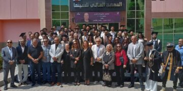 “رئيس أكاديمية الفنون تشهد تحكيم مشروعات طلاب المعهد العالي للسينما