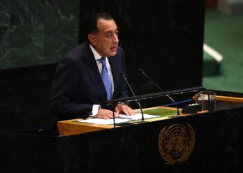 نيابة عن السيد رئيس الجمهورية:رئيس الوزراء يلقي كلمة مصر في المؤتمر الدولي حول “التسوية السلمية للقضية الفلسطينية وحل الدولتين” بالأمم المتحدة