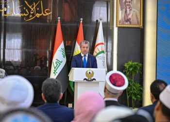 مسرور بارزاني يشيد بالعلاقات مع مصر.. وضع حجر الأساس لمعهد أزهري كردستان