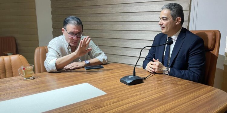 حضور مدحت شلبي لنقابة الإعلاميين بشأن شكوى النادي الأهلي ضده.