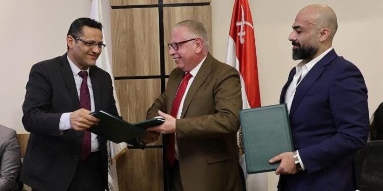 نقابة الصحفيين توقع عقد تطوير وإنشاء “مدينة الصحفيين” بأكتوبر مع الشركة الوطنية للمقاولات التابعة لجهاز الخدمة الوطنية