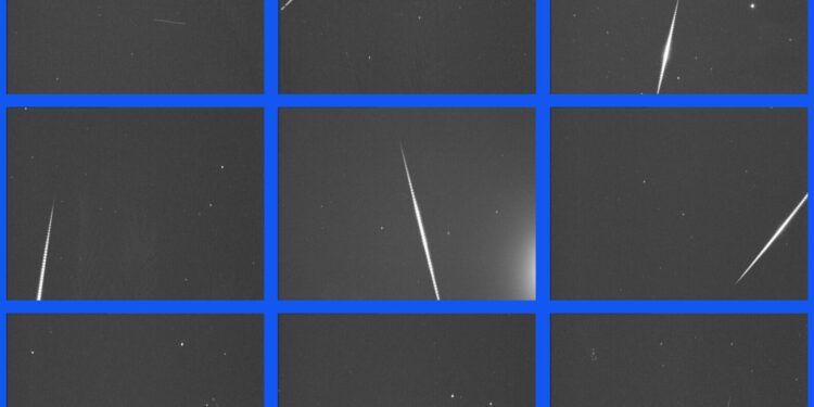 شبكة الإمارات للشهب تصور آلاف الشهب الليلة الماضية