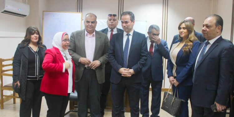 الكاتب احمد المسلماني رئيس الهيئة الوطنية للإعلام وأعضاء مجلس إدارة الهيئة الوطنية للإعلام في زيارة لأكاديمية ماسبيرو