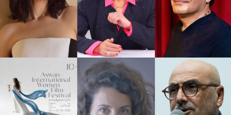 سماح أنور وباسم سمرة وأروي جودة وطارق بن شعبان وماريا أبنيا في تحكيم جائزة الاتحاد الأوروبي بمهرجان أسوان