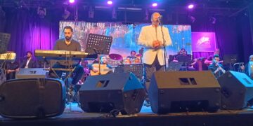 علي الحجار يشدو بأجمل أغانيه بساقية الصاوي